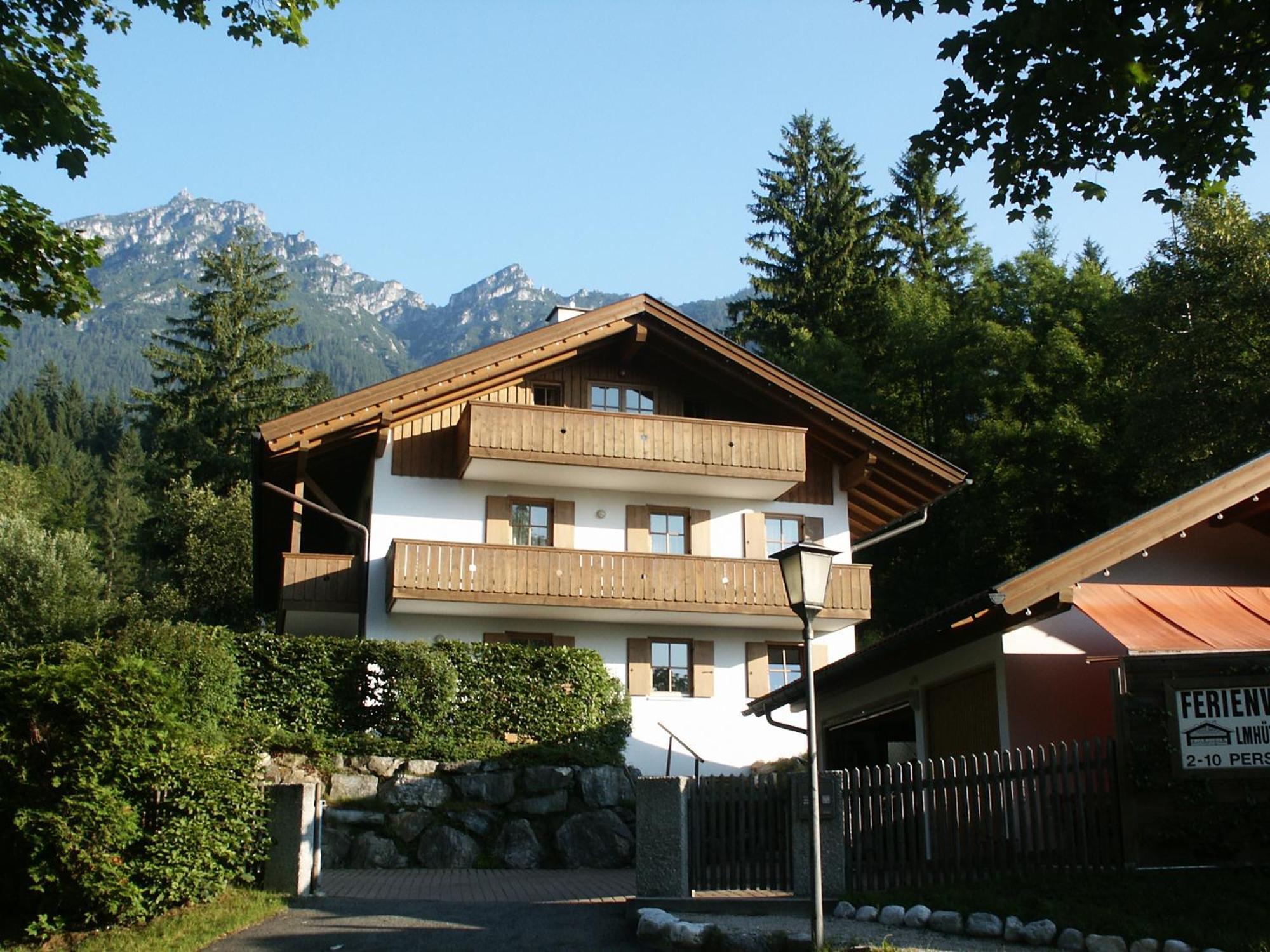 Ferienwohnung Almhuettenweg Dreitorspitze Garmisch-Partenkirchen Esterno foto